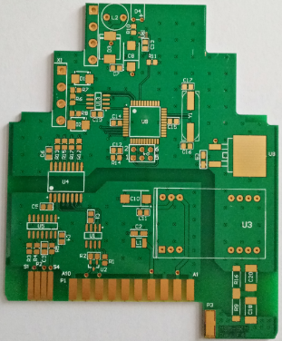 Gold finger board